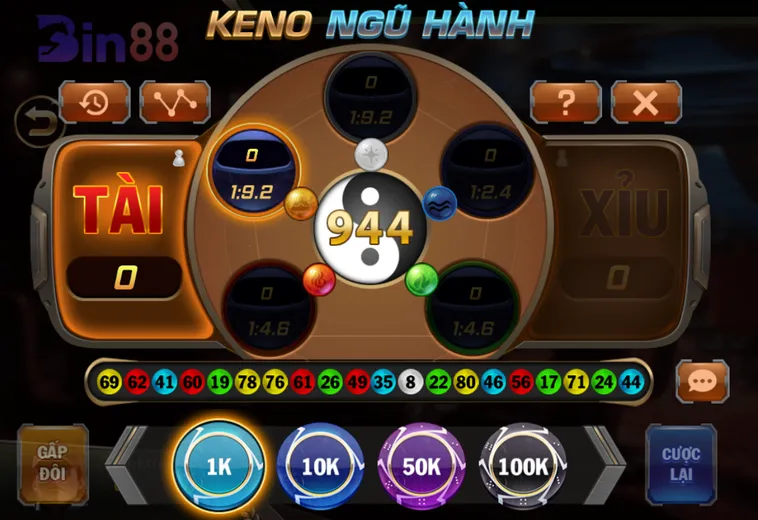 Trải Nghiệm Đỉnh Cao Cùng Tựa Game Keno Mini Tại Bin88 Siêu Hấp Dẫn