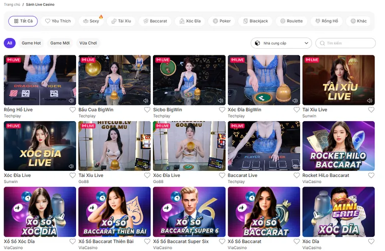 Đội Ngũ Dealer Chuyên Nghiệp Và Sinh Đẹp Tại Sảnh Cá Cược Hấp Dẫn Tại Sảnh Live Casino Bin88 Uy Tín