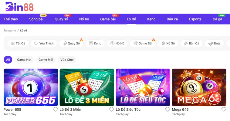 Chinh Phục Đấu Trường Lô Đề Bin88 Săn Tiền Thưởng Cực Khủng Mỗi Ngày
