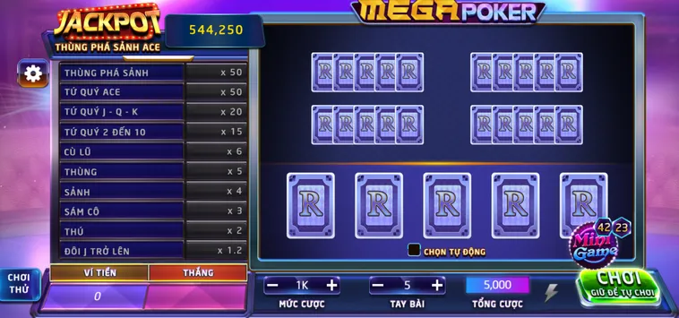 Khám Phá Thế Giới Mega Poker Tại Bin88 Với Đẳng Cấp Đỉnh Cao Nhất