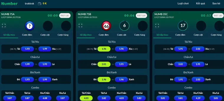 Khám Phá Siêu Phẩm Quay Số Numbers Game 2 Tại Nhà Cái Bin88 Uy Tín