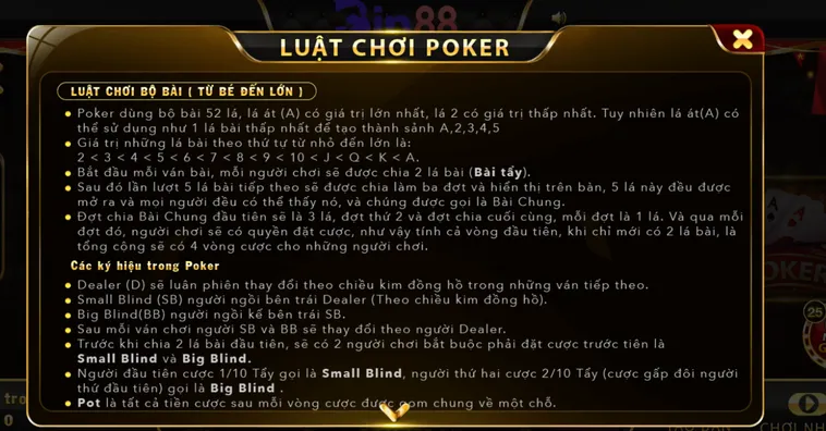Chinh Phục Đỉnh Cao Poker Tại Bin88 Với Phần Thưởng Lớn Hàng Ngày