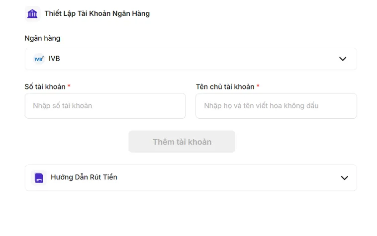 Rút Tiền Về Tài Khoản Ngân Hàng Của Bạn Tại Bin88 An Toàn Siêu Tốc