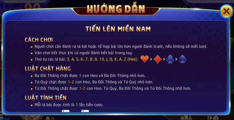 Thử Thách Bản Lĩnh Cùng Siêu Phẩm Tiến Lên Miền Nam Tại Nhà Cái Bin88