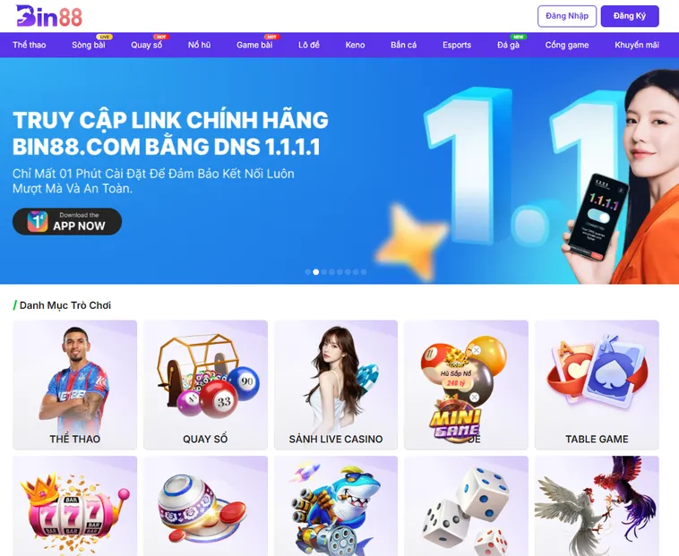 Cổng Game Bin88 - Kênh nhà cái uy tín hàng đầu dành cho mọi cược thủ với đa dạng trò chơi đỉnh cao