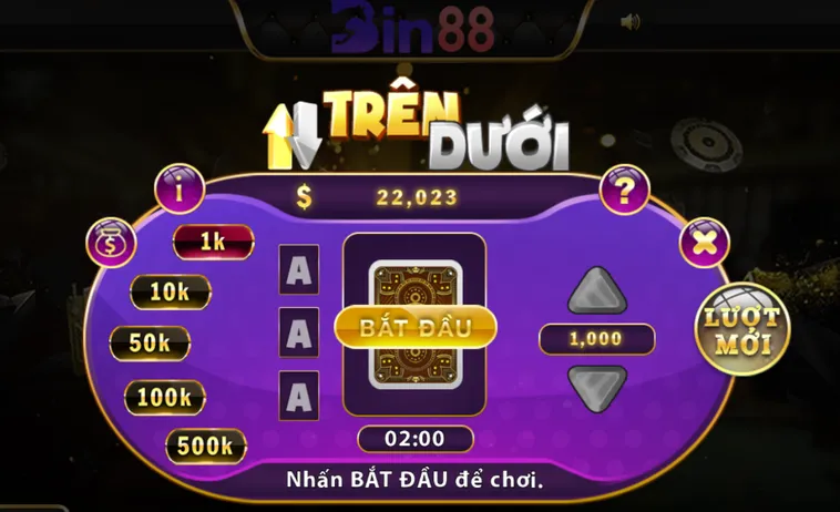 Chinh Phục Game Nhanh Trên Dưới Tại Bin88 Với Tỷ Lệ Thưởng Cực Cao